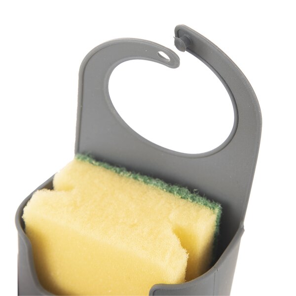 Držák na houbu na nádobí s houbičkou