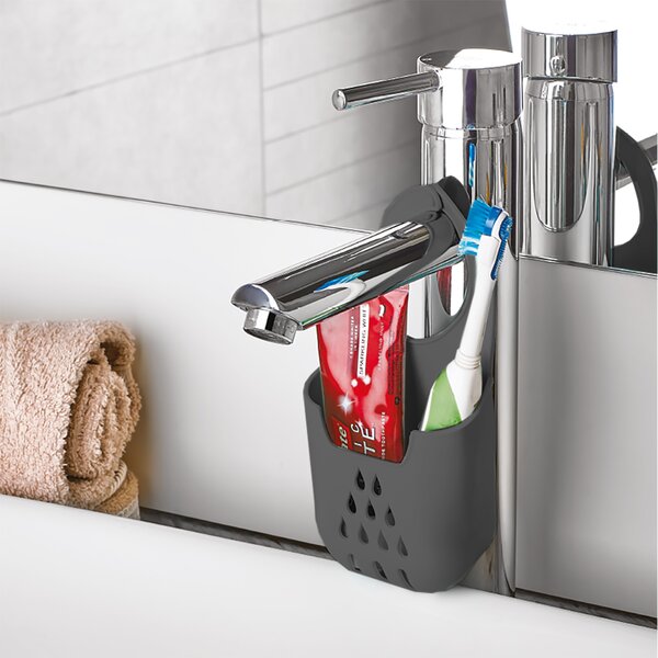 Držák na houbu na nádobí s houbičkou