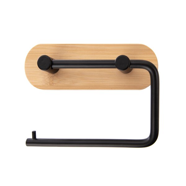 Držák toaletního papíru samolepicí BLACK