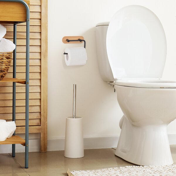 Držák toaletního papíru samolepicí BLACK