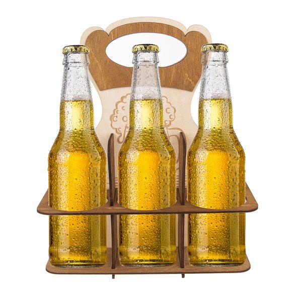 Stojan na pivní láhve