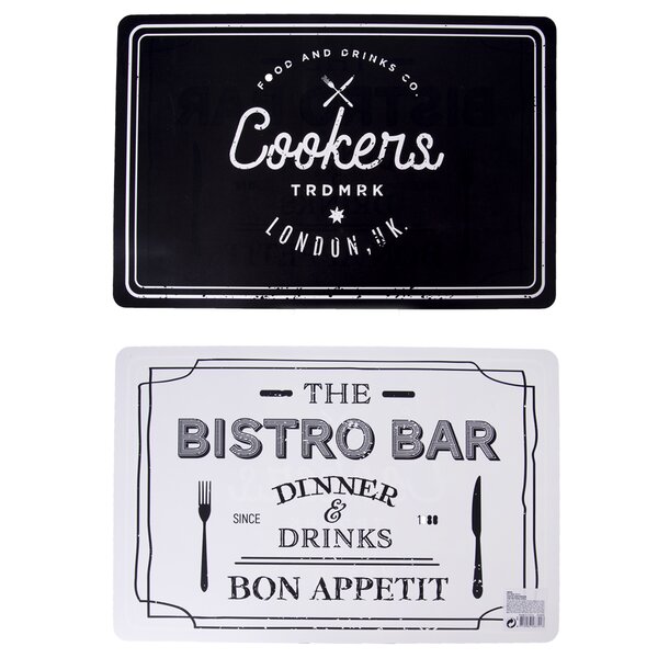 Prostírání oboustranné cookers 43,5x28,5 cm