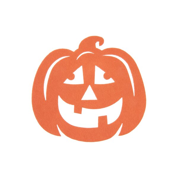 Podtácek Halloween dýně 4 ks