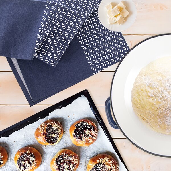 Kuchyňská utěrka MODROBÍLÁ 3 ks