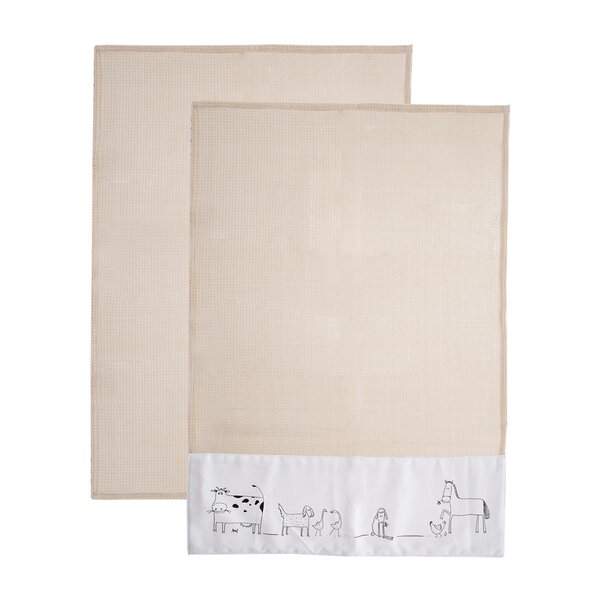 Kuchyňská utěrka vafle STATEK 2 ks