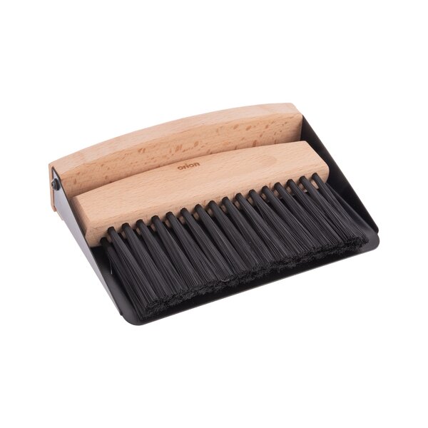 Smetáček s lopatkou a magnetem mini BLACK