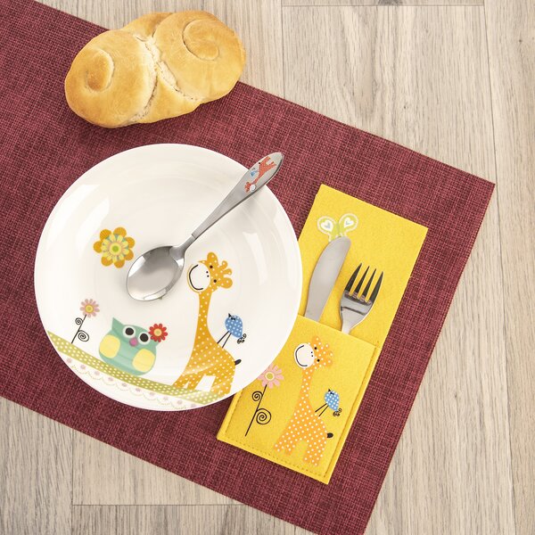 Kapsa na příbory ŽIRAFA