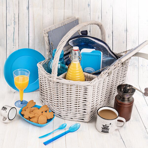 Piknikový koš s termo vložkou TERMO a víkem