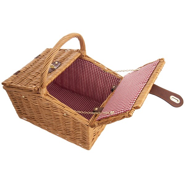 Piknikový koš Big s textilní vsadkou