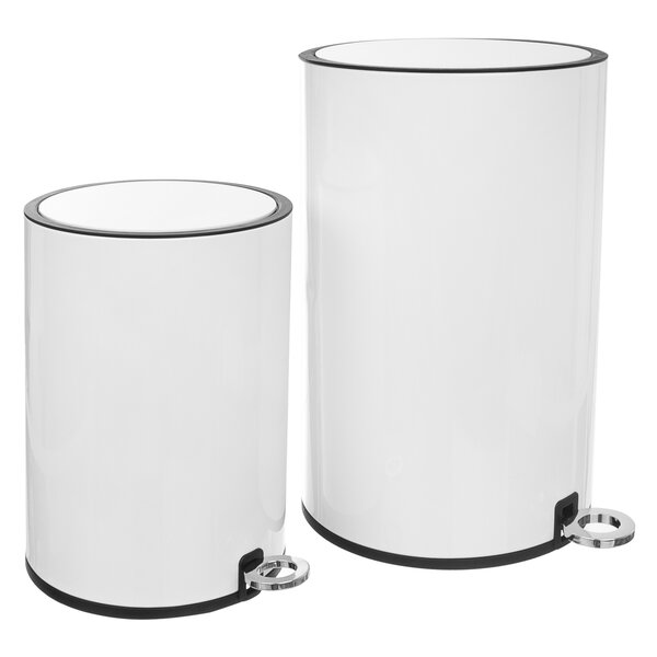 Odpadkový koš WHITE 3 l