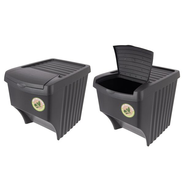 Odpadkový koš na tříděný odpad 3x22 l