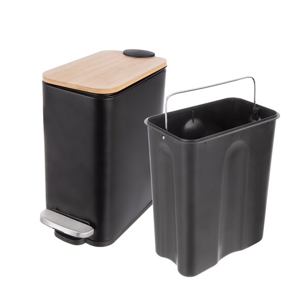 Odpadkový koš BLACK 5 l