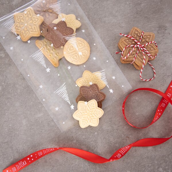 Dárkový sáček STROMEK 25x17 cm 100 ks