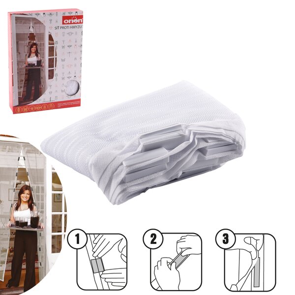 Síť proti hmyzu dveře 100x212