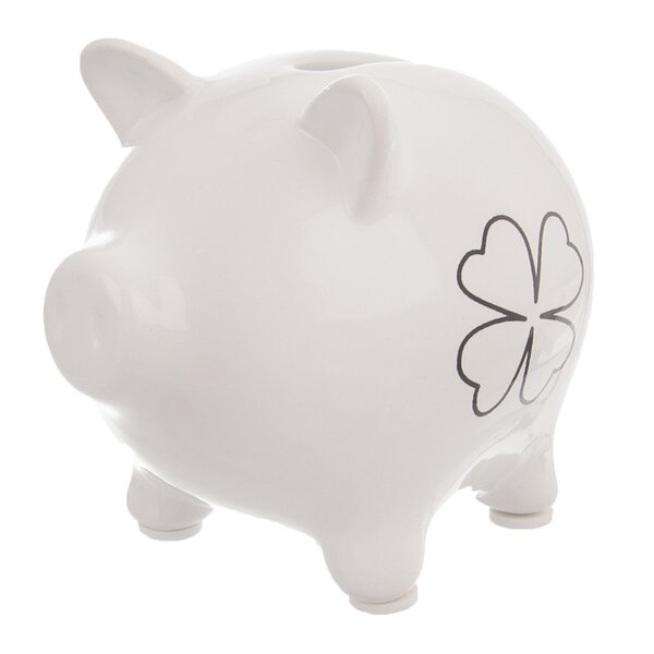 Pokladnička prasátko čtyřlístek
