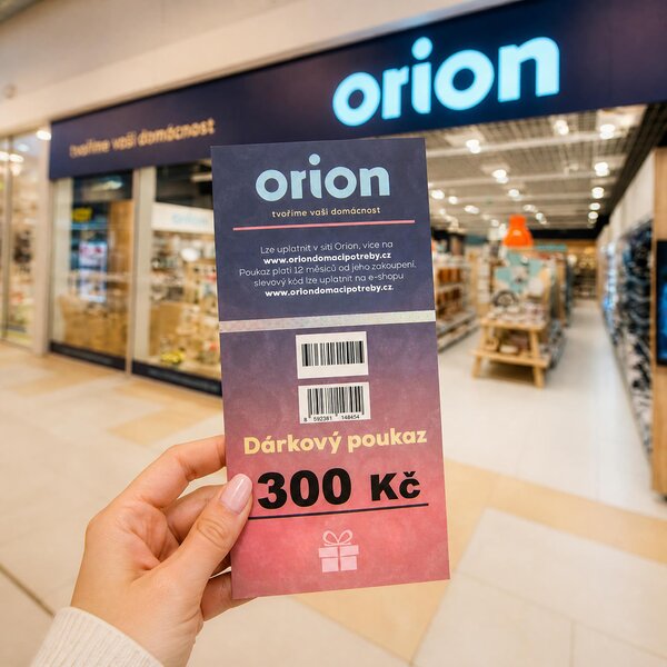 Dárkový poukaz Orion 300 Kč
