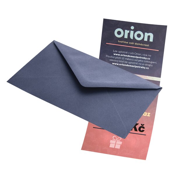 Dárkový poukaz Orion 500 Kč