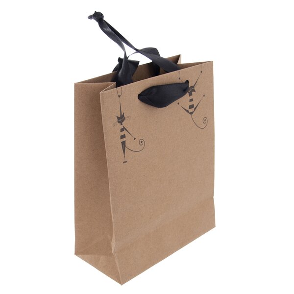 Dárková taška kočky 26x12,5x32,5 cm 