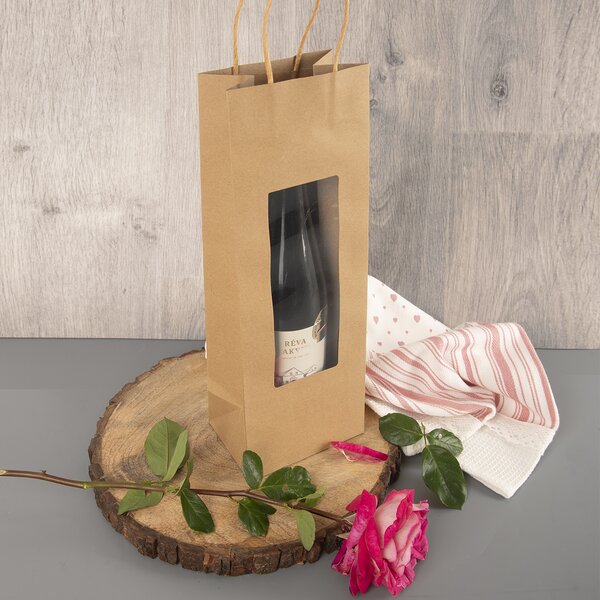 Dárková taška NATURE 12,5x9x35 cm