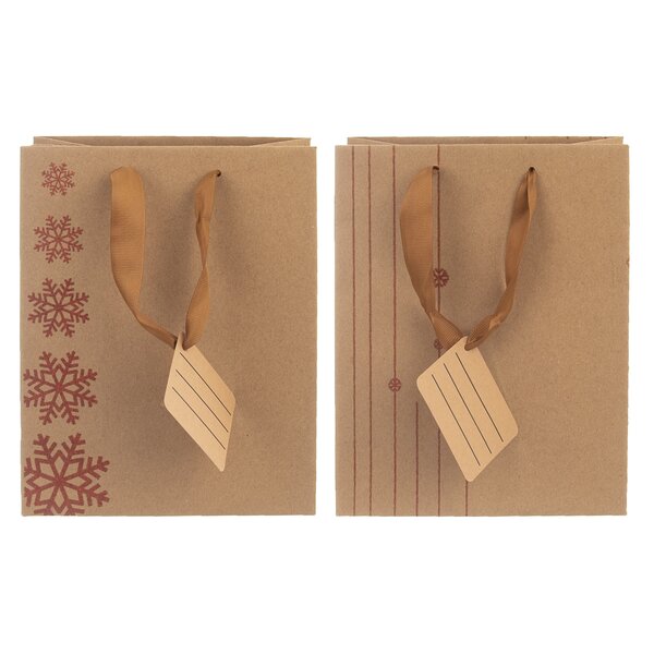 Dárková taška VLOČKA 18x10x23 cm