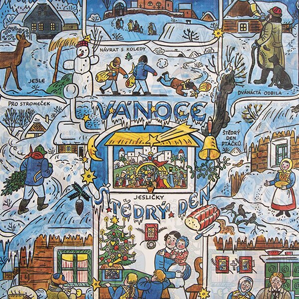 Nákupní taška J. Lada 40x46 cm