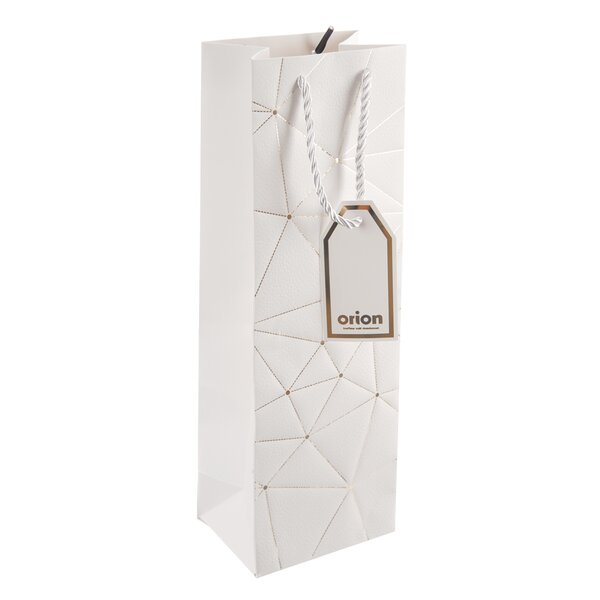 Dárková taška mřížka 12x9x36 cm