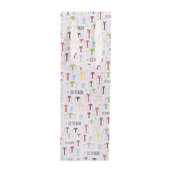 Dárková taška Co to bude 12x8,5x36 cm