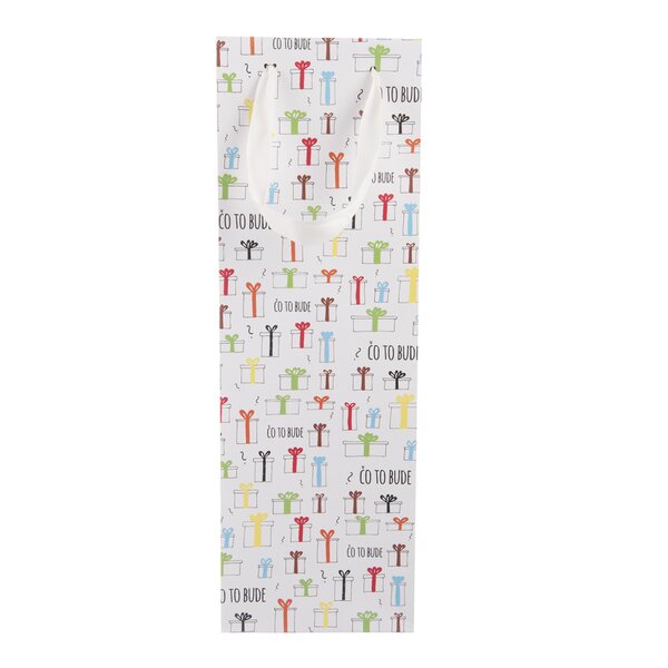 Dárková taška Čo to bude 12x8,5x36 cm