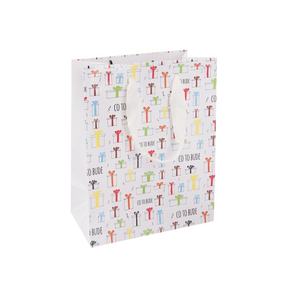 Dárková taška Co to bude 18x10x23 cm 