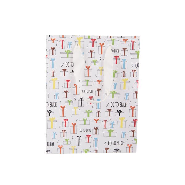 Dárková taška Co to bude 18x10x23 cm 