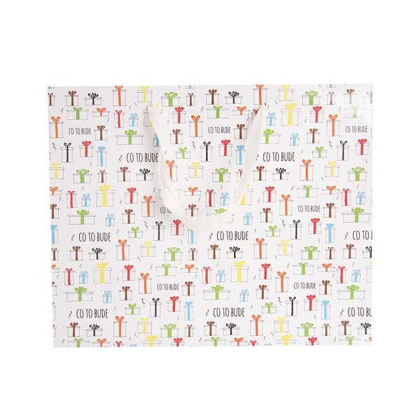 Dárková taška Co to bude 32x12x26 cm 