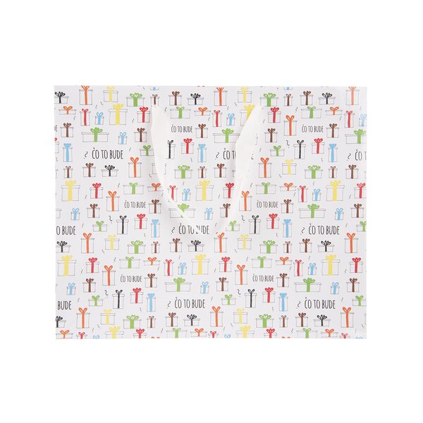 Dárková taška Čo to bude 32x12x26 cm 