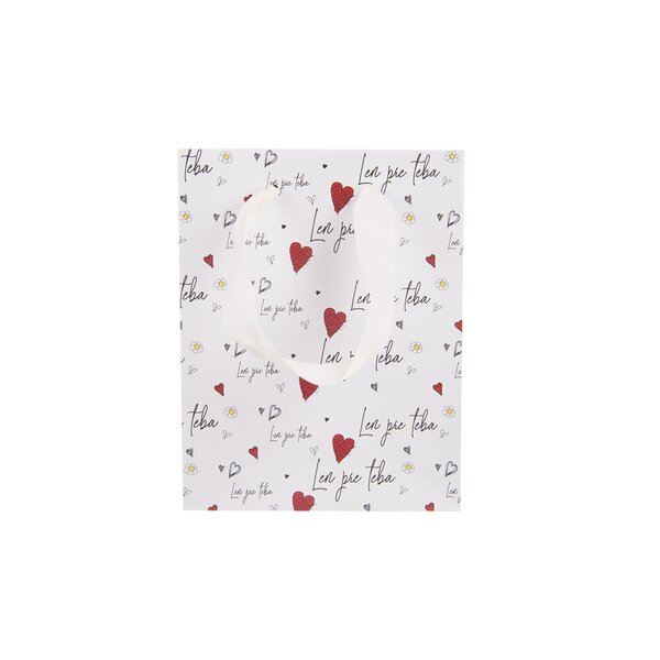 Dárková taška Len pre teba 14x7x18 cm