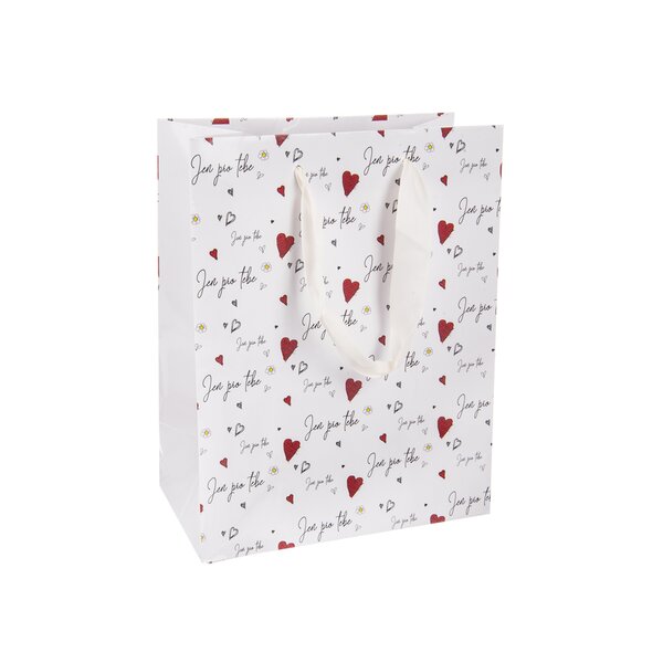Dárková taška Jen pro tebe 18x10x23 cm