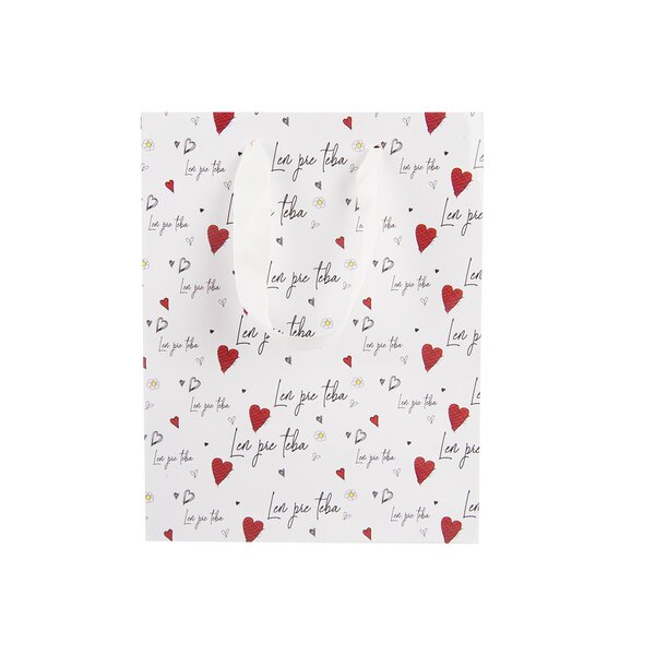 Dárková taška Len pre teba 18x10x23 cm