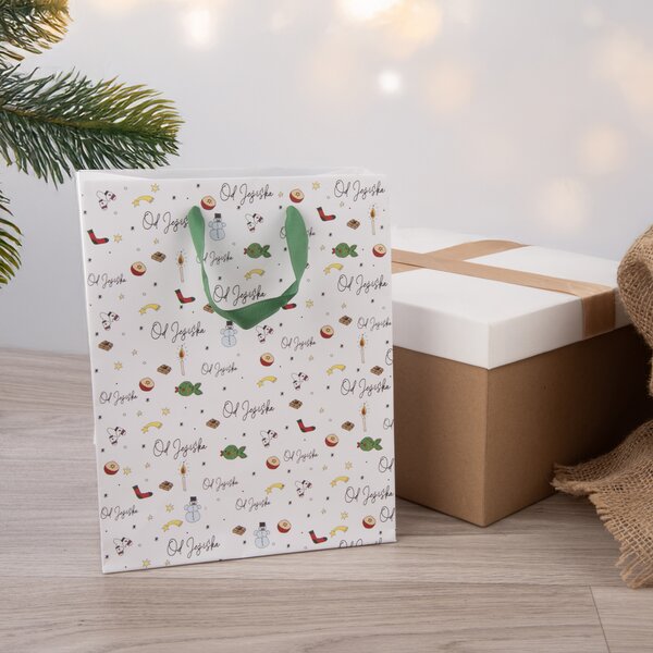 Dárková taška Od Ježíška 18x10x23 cm