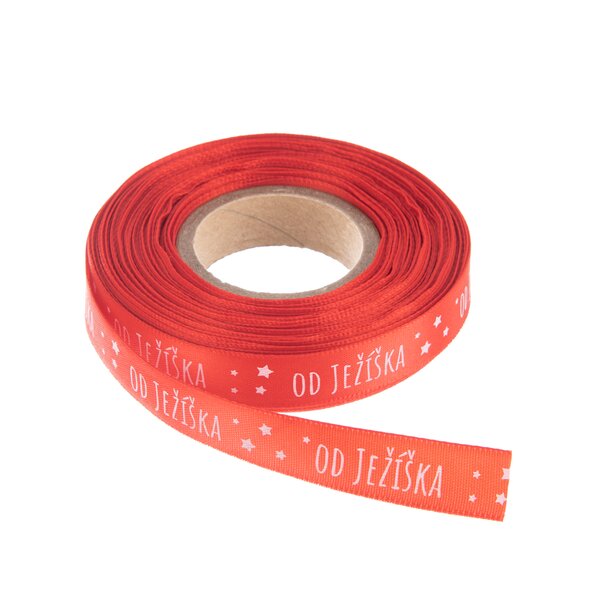 Vánoční stuha Od Ježíška 25 m