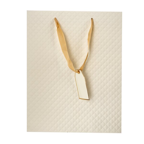 Dárková taška quilt 26x12x32 cm