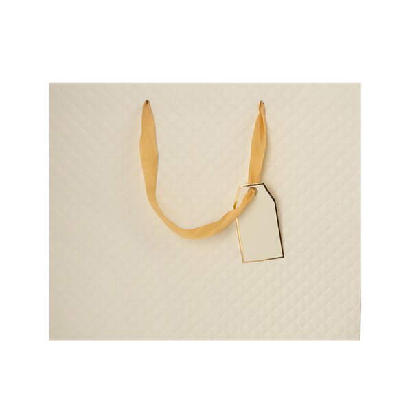 Dárková taška quilt 31x12x26 cm