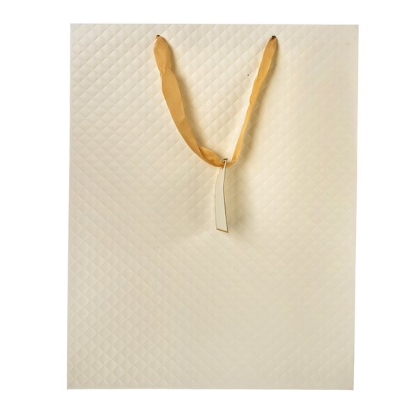 Dárková taška quilt 30x12x41,5 cm