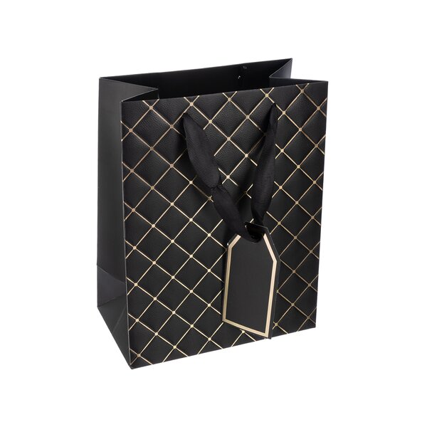 Dárková taška quilt 18x10x23 cm