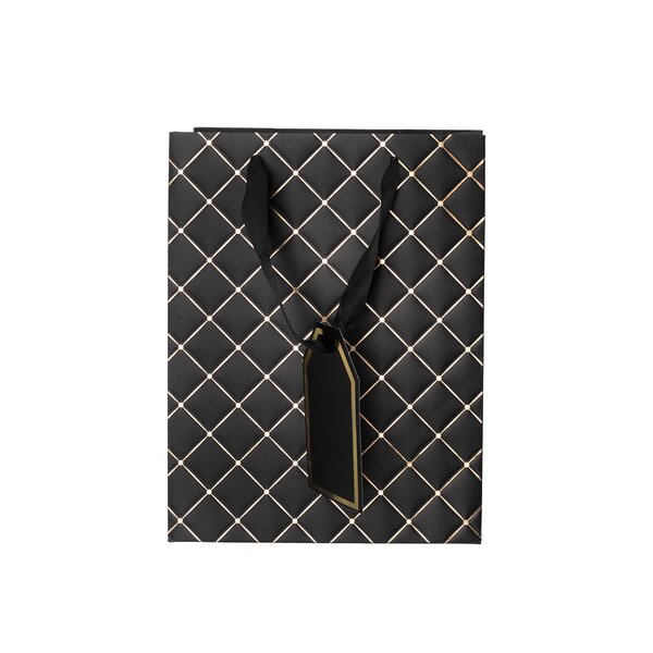 Dárková taška quilt 18x10x23 cm