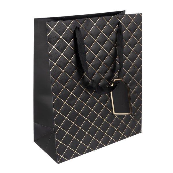 Dárková taška quilt 26x12x32 cm