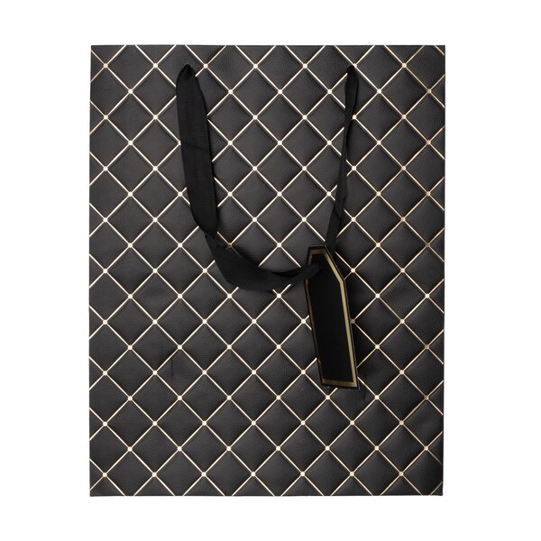 Dárková taška quilt 26x12x32 cm