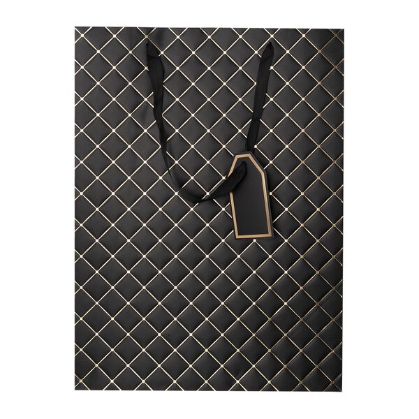 Dárková taška quilt 31x12x42 cm