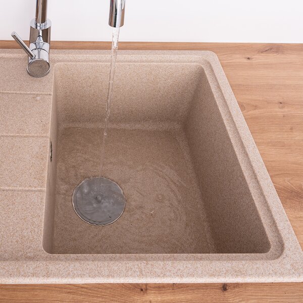 Lapač-zátka otočný do dřezu pr. 11 cm