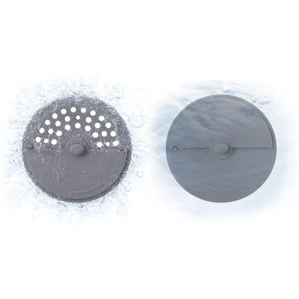 Lapač-zátka otočný do dřezu pr. 11 cm