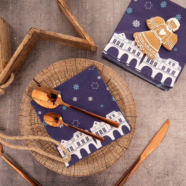 Servírovací ubrousky DOMKY