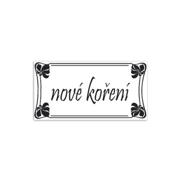 Samolepky na kořenky 