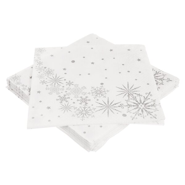 Servírovací ubrousky hvězdy VLOČKA